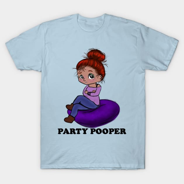 Party Pooper T-Shirt by theerraticmind